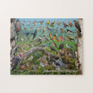 Achtertuin vogels van Prince Edward Island Legpuzzel