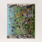 Achtertuin vogels van Tennessee Legpuzzel (Verticaal)