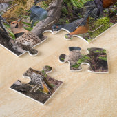 Achtertuin vogels van Wisconsin Legpuzzel (Zijkant)