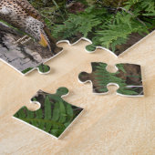 Achtertuin vogels Vermont Legpuzzel (Zijkant)