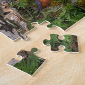 Achtertuin vogels Vermont Legpuzzel (Zijkant)