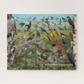 Achtertuin vogels West Virginia Legpuzzel (Horizontaal)