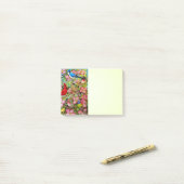 Achtertuin wilde vogels op Dogwood Tree Post Post-it® Notes (Op bureau)