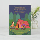 Achtertuincamping Kaart (Staand voorkant)