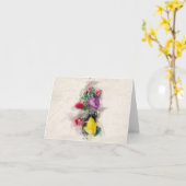 achtertuintulp kaart (Gele Bloem)