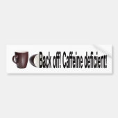 Achteruit Bumpersticker (Voorkant)