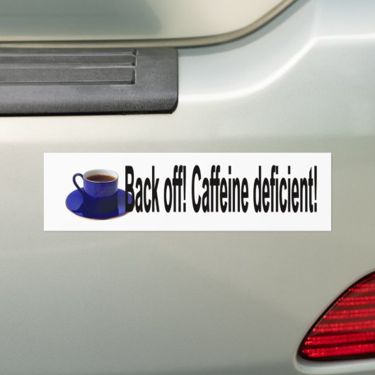 Achteruit Bumpersticker (Op auto)