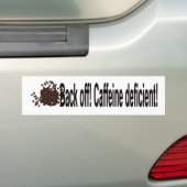 Achteruit Bumpersticker (Op auto)