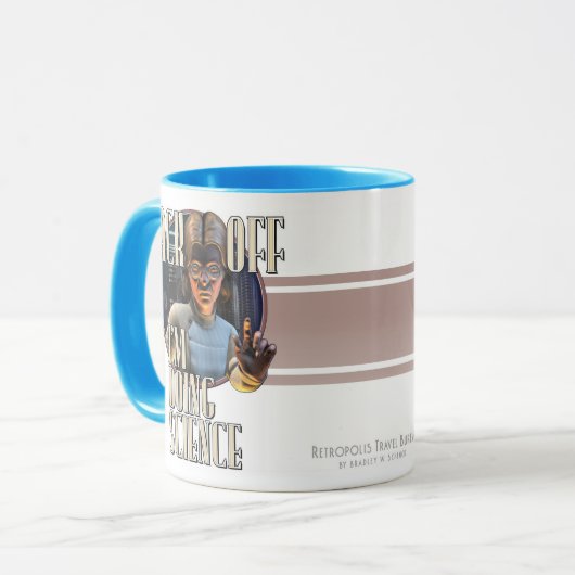 Achteruit - ik doe Mok aan wetenschap (W) (Voorkant links)