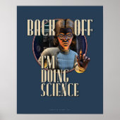 Achteruit: ik doe WETENSCHAP (16 x 20 inch) Poster (Voorkant)