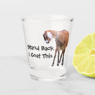 Achteruit, ik ga dit doen shot glas