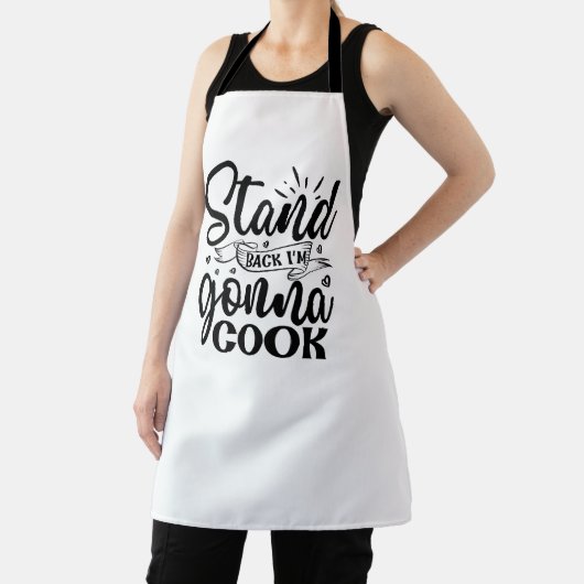 Achteruit, ik ga koken schort (Insitu)