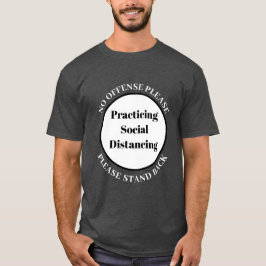 Achteruit in de praktijk brengen van sociale vervo t-shirt