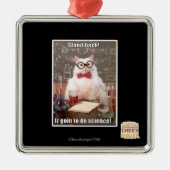 Achteruit! Metalen Ornament (Voorkant)