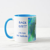 Achteruit! Mok (Links)