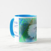 Achteruit! Mok (Voorkant links)