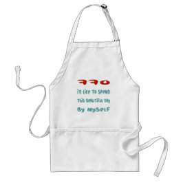 Achteruit Standaard Schort