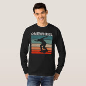 -achteruiteinde op één wiel t-shirt (Voorkant volledig)
