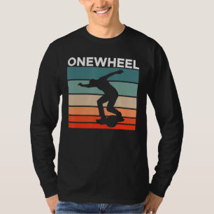 -achteruiteinde op één wiel t-shirt