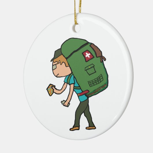 Achterverpakking Keramisch Ornament (Links)