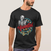 Achtervolgd door 6 7 Grappige Halloween Zes Zeven  T-shirt (Voorkant)