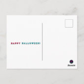 Achtervolgd door je liefde Sugar Skull Cat Briefkaart (Achterkant)