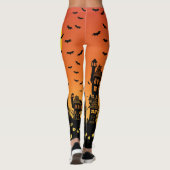Achtervolgd Dorp Leggings (Achterkant)