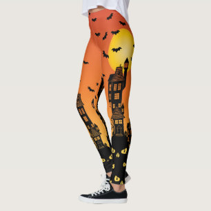 Achtervolgd Dorp Leggings