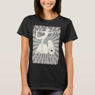 Achtervolging van de wereld brengt chaos met zich t-shirt