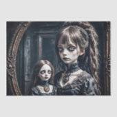 Achtervolging van onschuld - Decoupage - Tissuepapier (Voorkant)