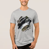 Achtervolging Watervallen Avontuur Wandelen Tri-Blend Shirt (Voorkant)