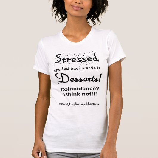 Achterwaarts gespeld t-shirt (Voorkant)
