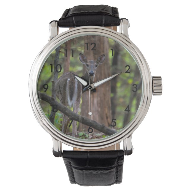Achterwaarts kijken horloge (Voorkant)