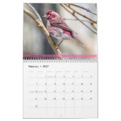 Achterwerende kalender voor vogels 4e in reeks (Feb 2027)