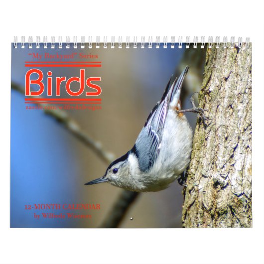 Achterwerende vogelkalender 3e reeks kalender (Hoes)