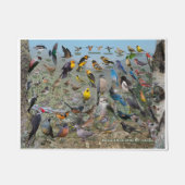 Achterwerende vogels van de BC Interior Deurmat (Voorkant)