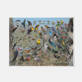 Achterwerende vogels van de BC Interior Deurmat