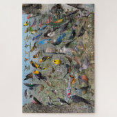 Achterwerende vogels van de BC Interior Legpuzzel (Verticaal)