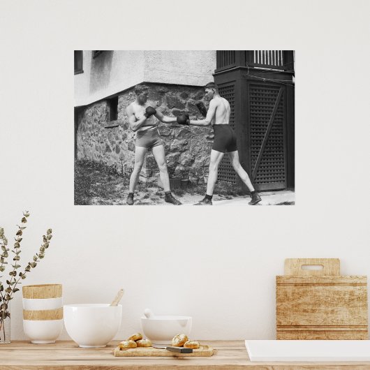 Achterwerf: 1912 poster (Keuken)