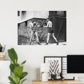 Achterwerf: 1912 poster (Thuiskantoor)