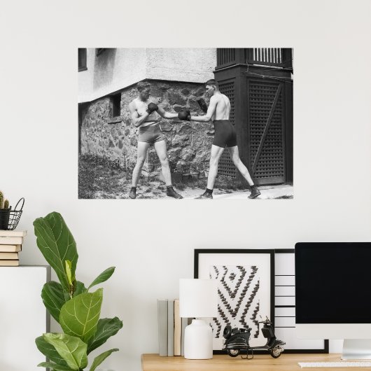 Achterwerf: 1912 poster (Thuiskantoor)