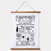 Achterwerpbalk Hangend Wandkleed (Voorkant)