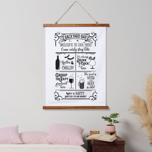 Achterwerpbalk Hangend Wandkleed (Slaapkamer)