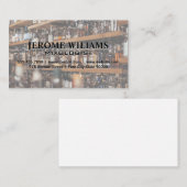 Achterzijde balk | Bartender Visitekaartje (Voorkant / Achterkant)