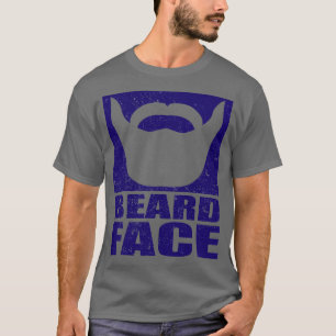 ACHTERZIJDE Blauw afdrukken 1 T-shirt