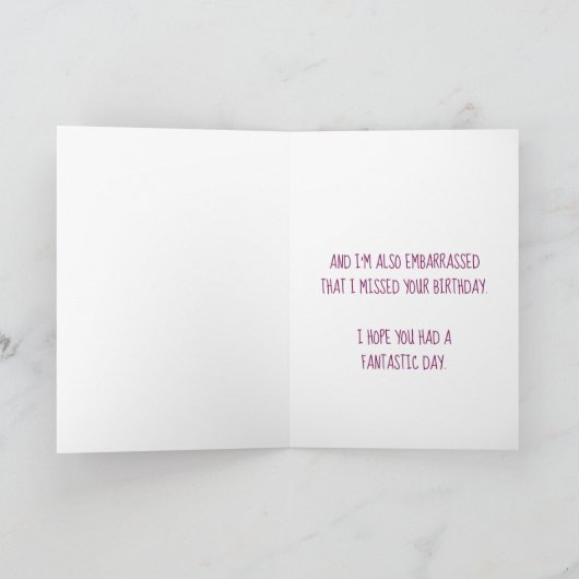 Achterzijde Kat Placeholder Kaart (Binnen)