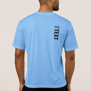 Achterzijde ontwerp Afdrukken Mannen sportkleding T-shirt