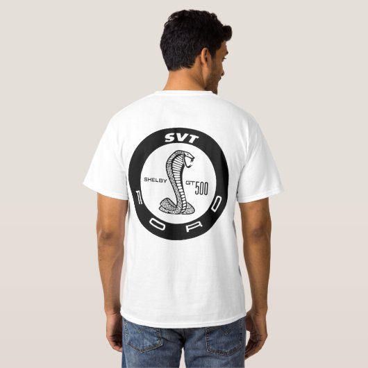 achterzijde SHELBY GT 500 T-shirt (Achterkant volledig)