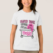 Achterzijde Tri-Blend Shirt (Voorkant)