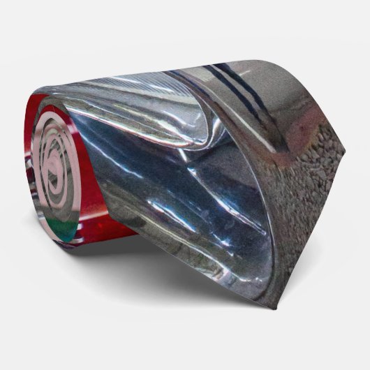 Achterzijde van het Stropdas Cadillac Sedan de Vil (Opgerold)